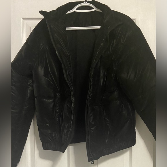 Zyia Active Chamonix Obsidian Velvet Puffy Coat - Picture 3 of 4